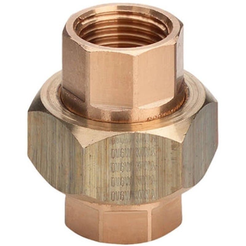 Соединитель Viega 271 1 1/4 Ду32 Ру16 разъёмный, корпус-бронза, с плоской прокладкой, внутренняя резьба
