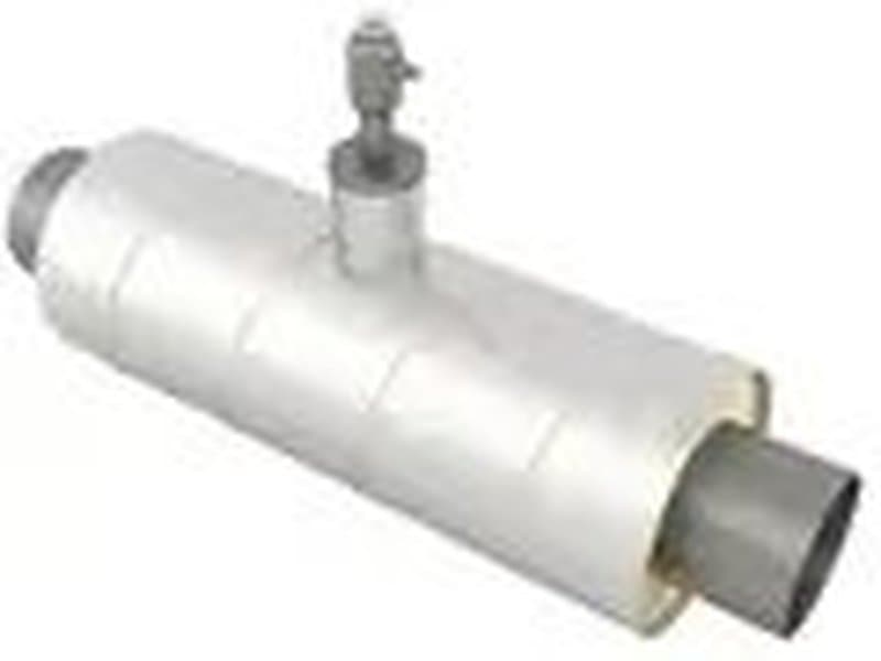 Тройник с воздушником ду 50 б/ш г/д оцинк 426х10/560 ППУ-ОЦ