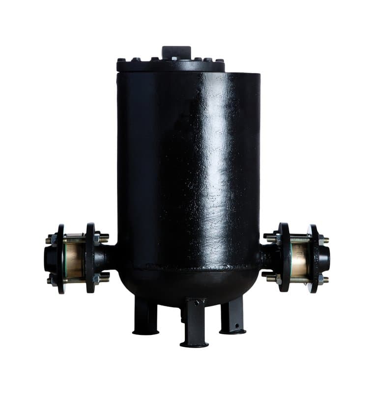 Конденсатный насос Стимпамп КН Ду80х50 Ру16 фланцевый, корпус - углеродистая сталь, в комплекте с двумя обратными клапанами