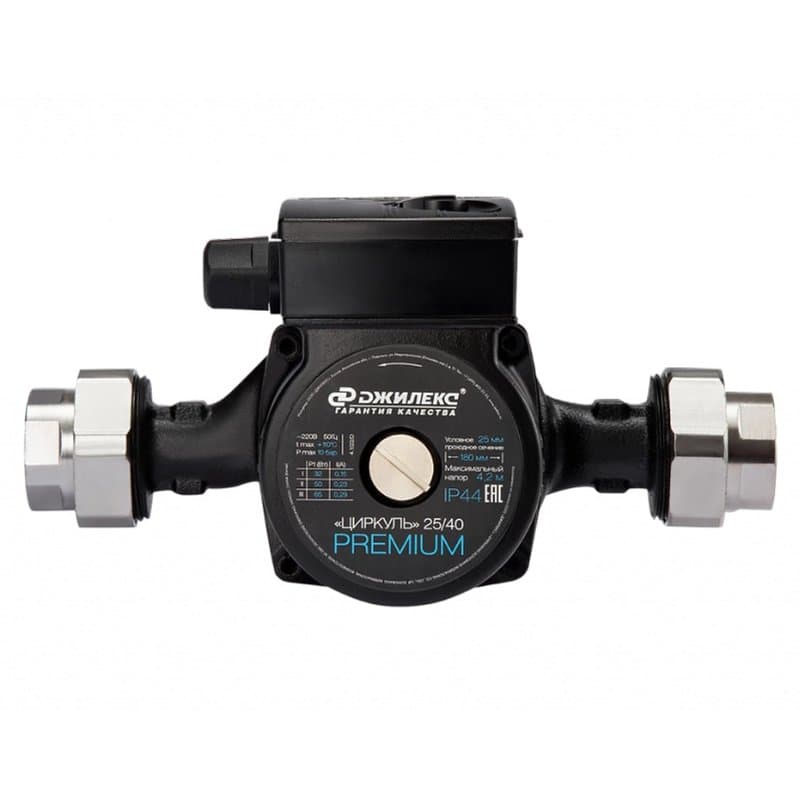 Насос циркуляционный Джилекс Циркуль 25-40 Ду25 Pу10 1x230В/50Гц