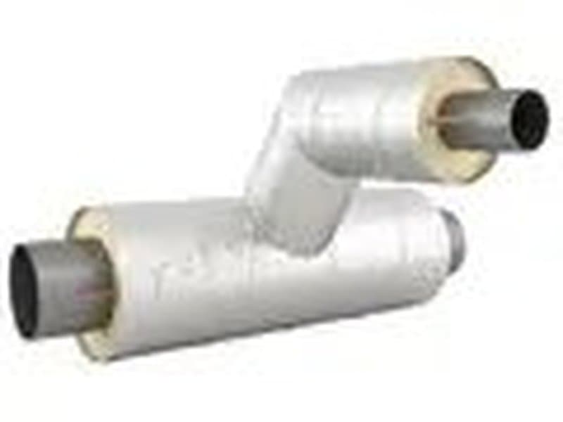 Тройниковое ответвление б/ш(Оцинк) 325х9/500 - 325х9/500 ППУ-ОЦ