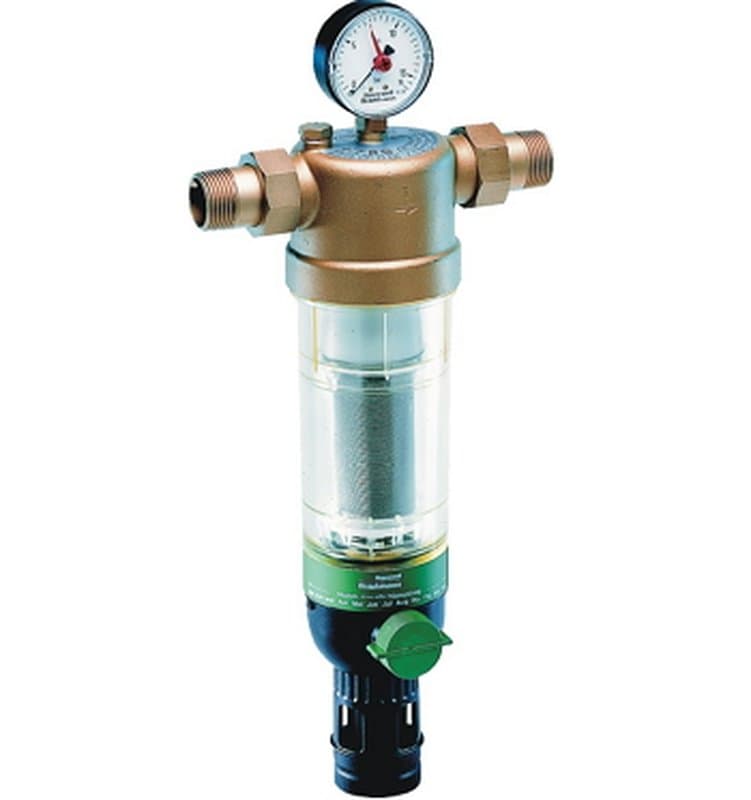 Фильтр сетчатый с обратной промывкой Honeywell F76S Ду32 Ру16 T-образный с наружной резьбой (F76S-1 1/4″AE)