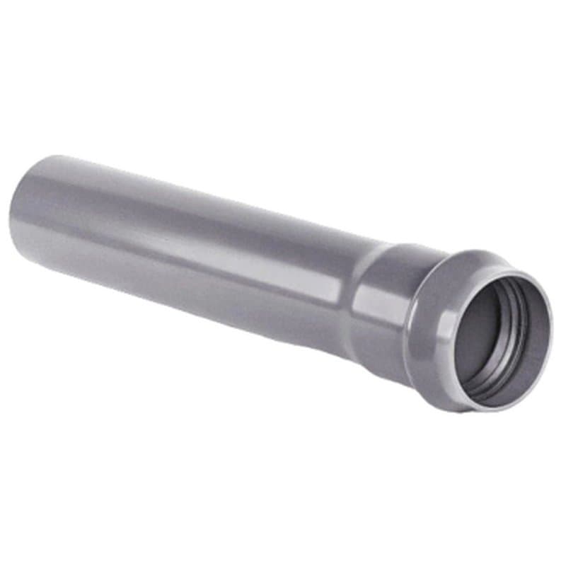 Труба Хемкор Дн500х19.1 Ру10, серая, напорная раструбная, SDR26, материал - НПВХ, длина - 6.26 м