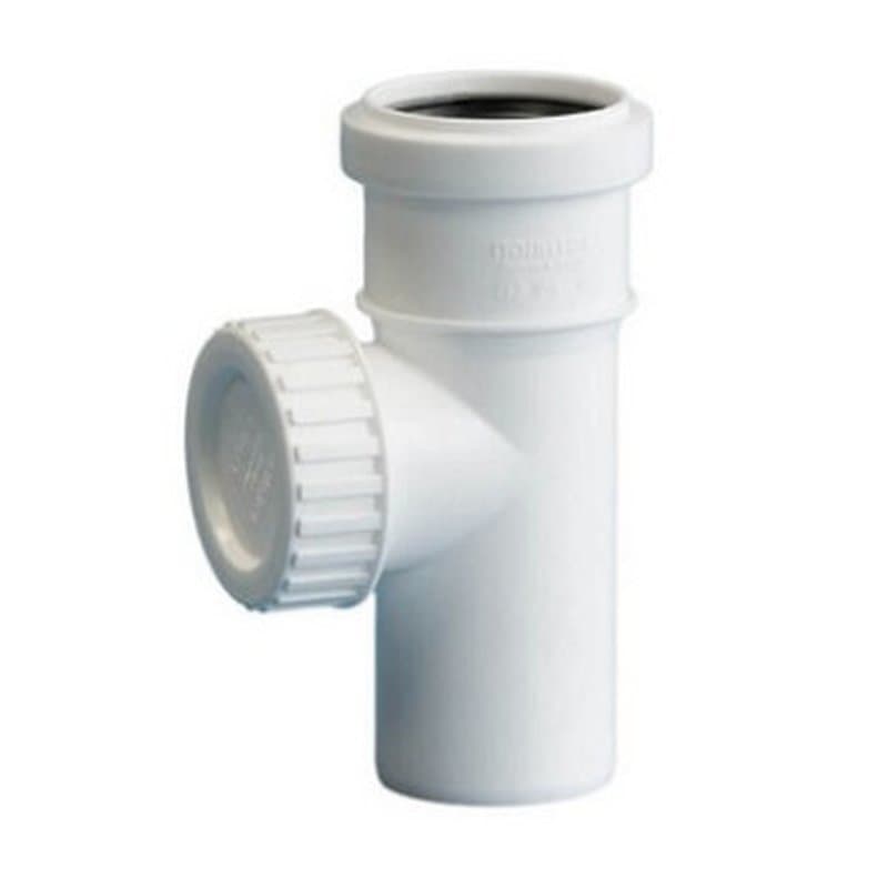 Ревизия полипропиленовая ПП Политэк Дн50 для бесшумной канализации