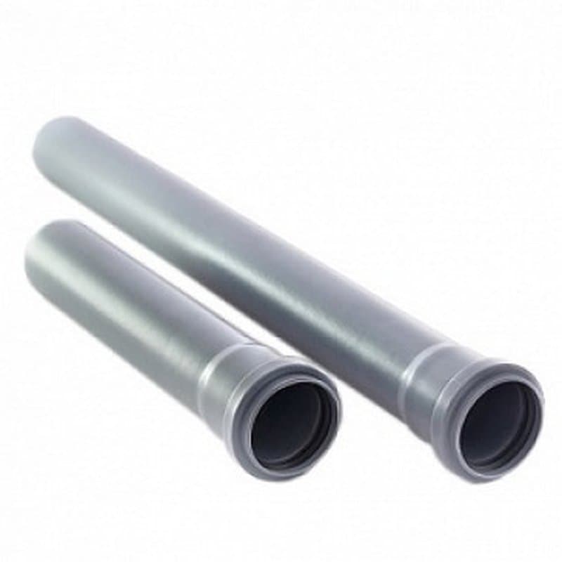 Труба внутренняя канализационная Дн50 (1.8 мм) длиной 1 метр Политэк из полипропилена