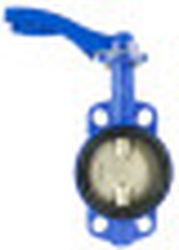 Затвор дисковый поворотный Genebre 2103 Ду65 Ру16 межфланцевый