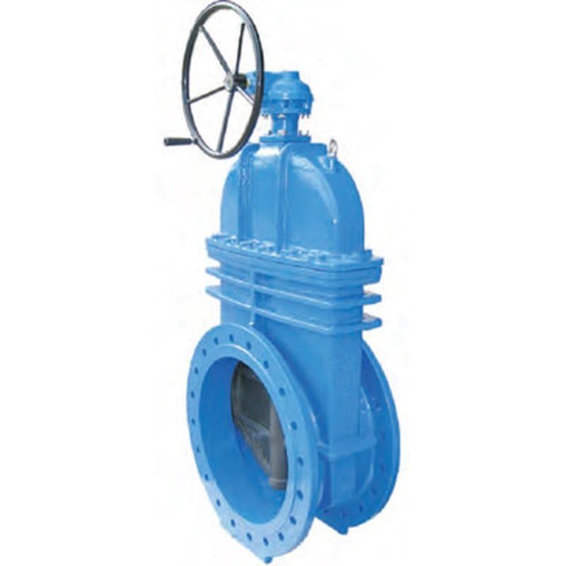 Задвижка клиновая чугунная ABRA A40 30ч539р Ду300 Ру16 с редуктором