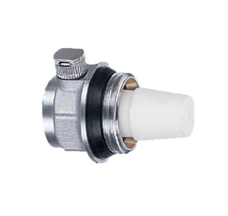 Воздухоотводчик автоматический Aquasfera Ду25 Ру10 угловой, радиаторный, левый, латунь хромированная