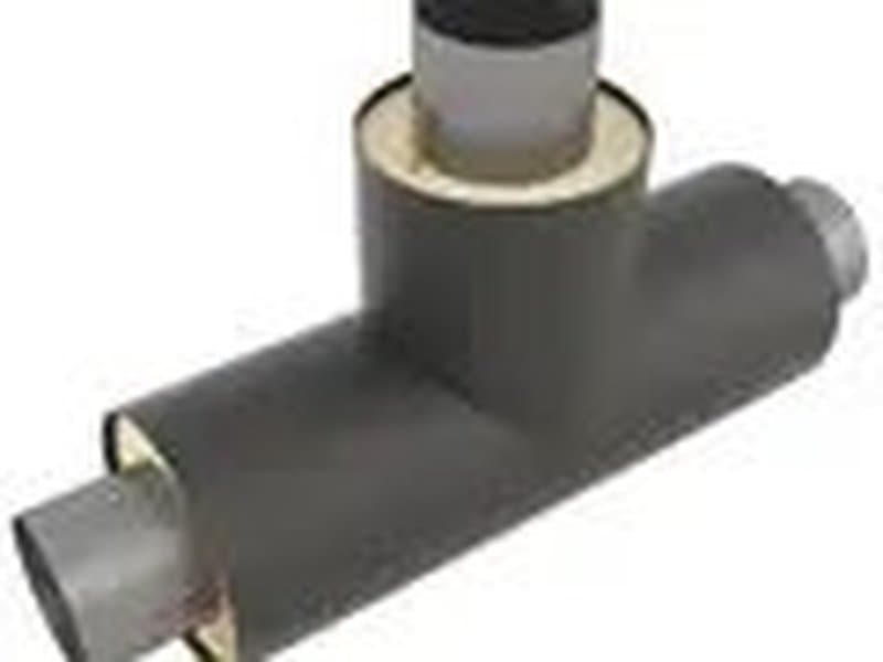 Тройник б/ш(Оцинк) 325х10/500 - 219х6/355 ППУ-ПЭ 1800/900