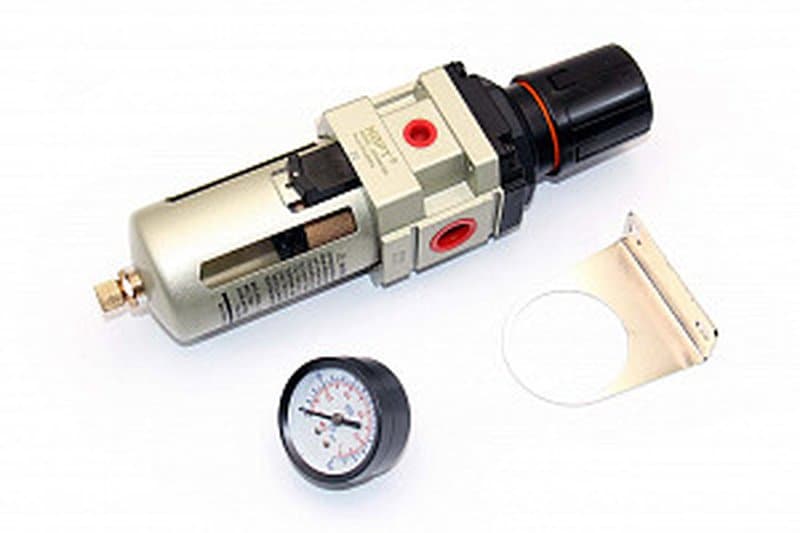 Пневматический фильтр с регулятором и манометром AW4000-04N