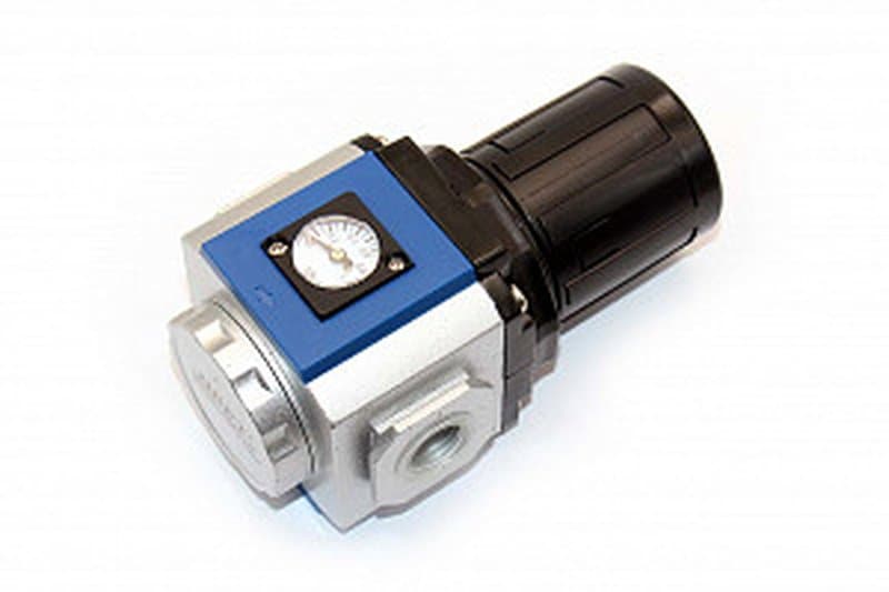 Пневматический регулятор давления с манометром GR400-04