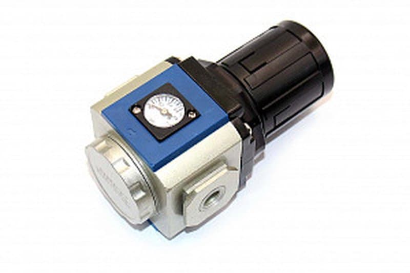 Пневматический регулятор давления с манометром GR400-03