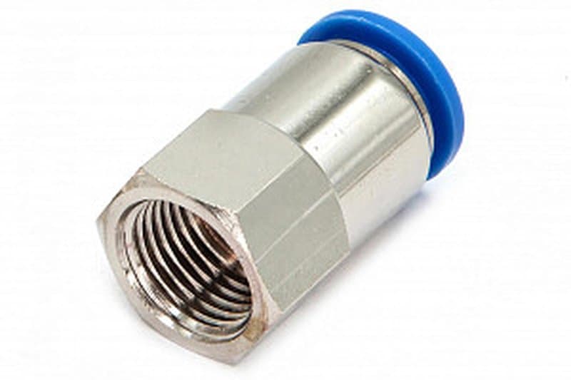 Пневмофитинг цанговый прямой с внутренней резьбой PCF 12-М16х1.5
