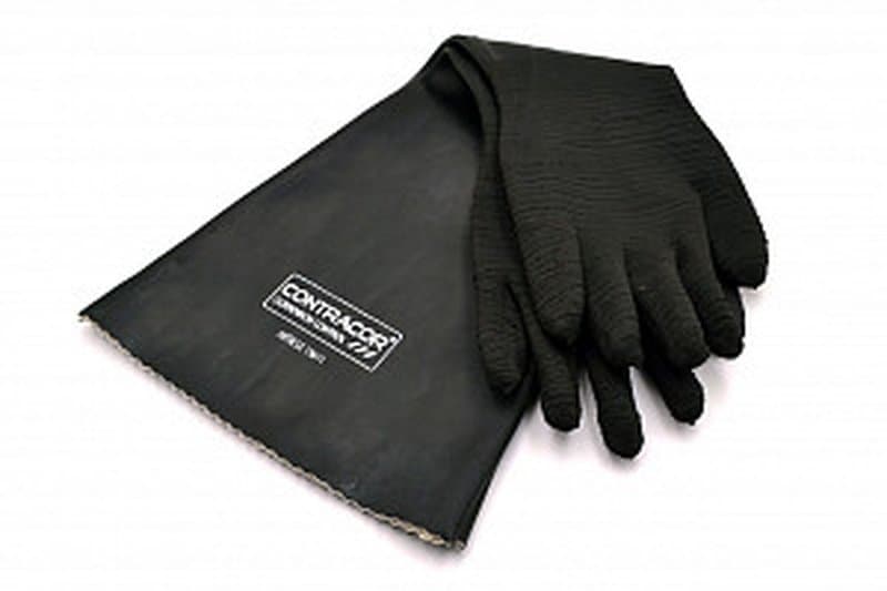 Перчатки камерные для кабин RGA-600 (рифлёные) Contracor