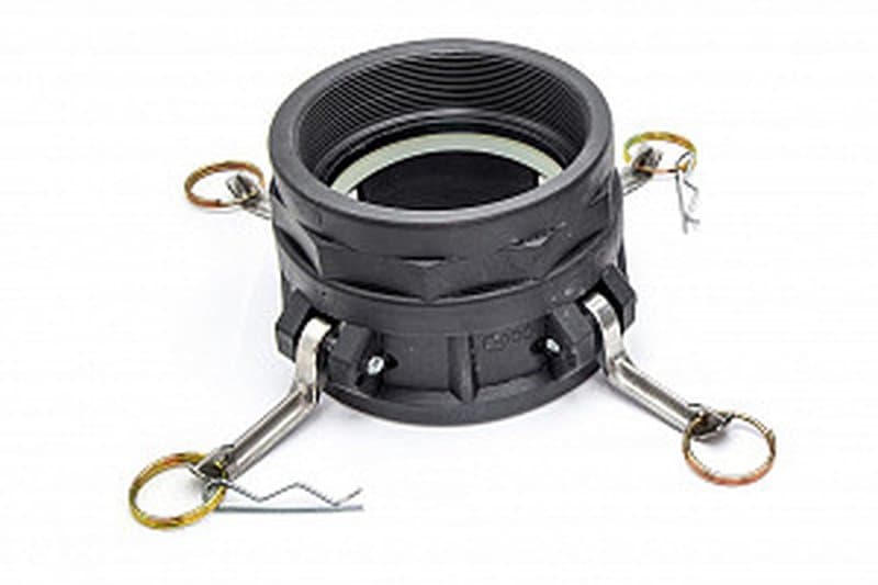 Камлок полипропилен (PP) D-400 4" (100 мм)