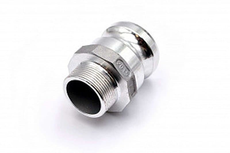 Камлок переходной алюм. F-2015 (ПАПА 50мм + нар. резьба 38мм) 2" х 1 1/2"