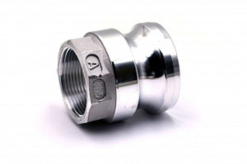 Камлок переходной алюм. А-2015 (ПАПА 50мм + внутр. резьба 38мм) 2" х 1 1/2"