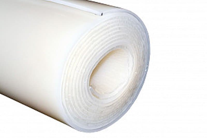 Пластина силиконовая 6 мм (1000х5000 мм,~ 40,5 кг) Китай