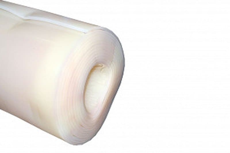 Пластина силиконовая 5 мм (1000х5000 мм, ~33.8 кг) Китай