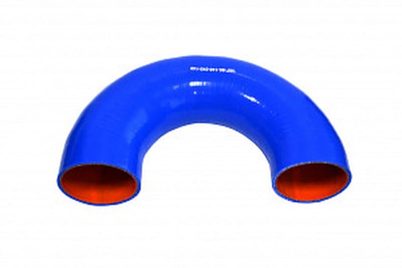 Патрубок силиконовый U-образный Ф 80 мм L 140х240х140 мм, 180 град.