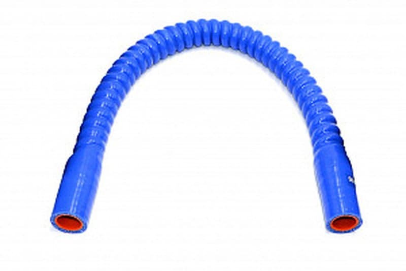 Патрубок силиконовый гофрированный усиленный Ф 20 мм L 600 мм