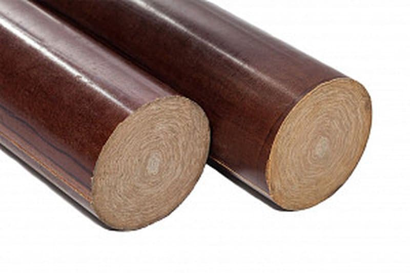 Текстолит стержень Ф 100 мм (1000 мм, 12.6 кг) Китай