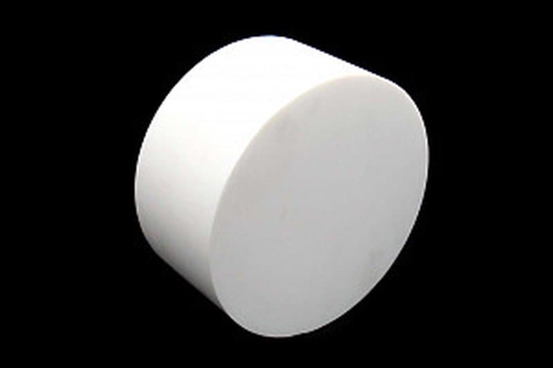 Фторопласт Ф-4 стержень Ф220 мм (~105 мм) пресс.