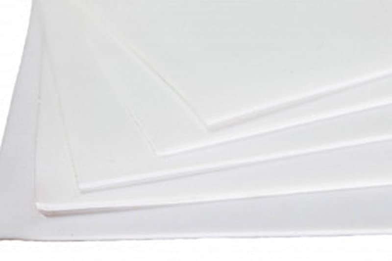 Фторопласт Ф-4 листовой 1 +0.5 мм (500х500 мм) Китай