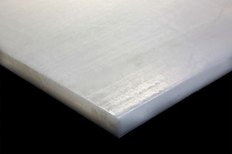 Полиацеталь листовой 20 мм ПОМ-С (1000х1000 мм, ~31,5 кг)