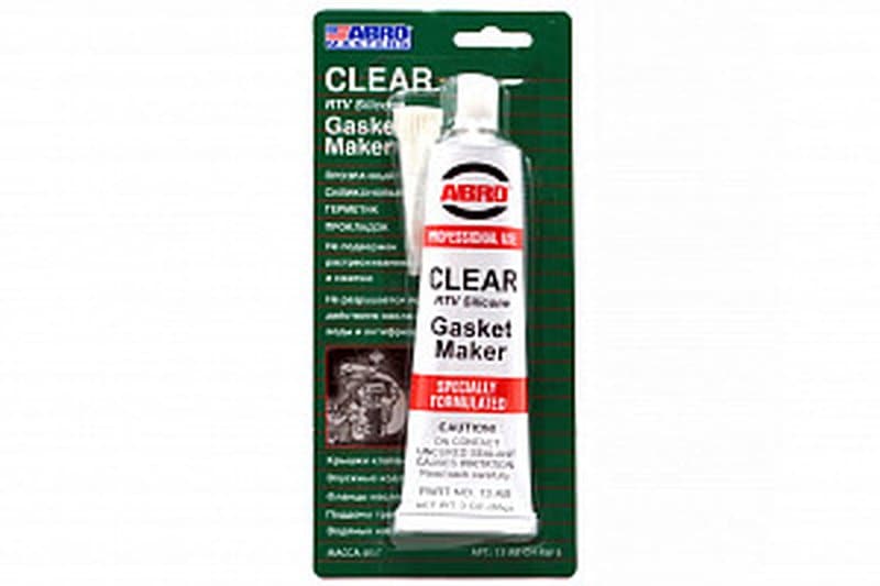 Герметик прокладок ABRO 13-AB прозрачный, туба алюм. 85 г