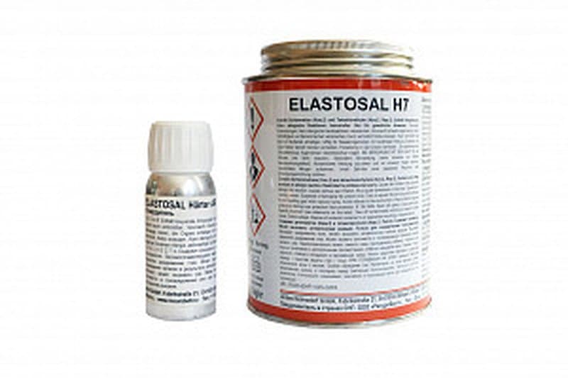Клей для конвейерных лент Elastosal H7 (для холодной вулканизации в компл. с отвердителем), жест. банка 1 кг