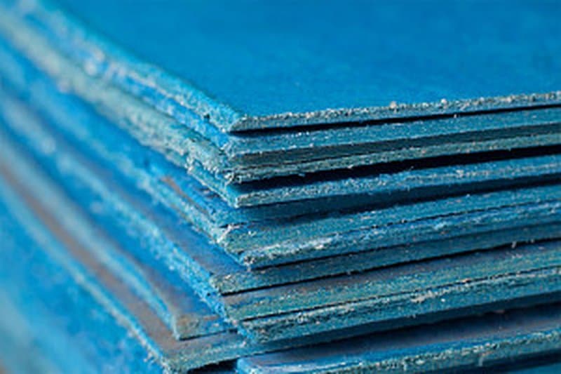 Паронит ПМБ-1 2.0 мм (~1,0 х1,5 м) голубой ГОСТ 481-80