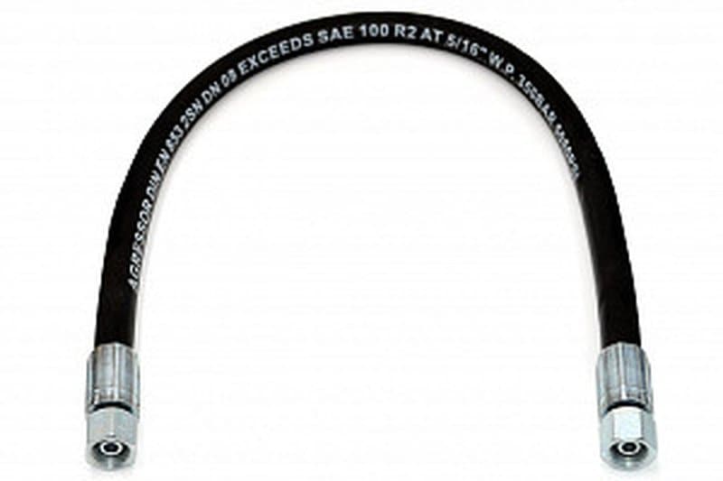 Рукав РВД 08-2SN S19 DK (М16х1.5) 35МПа 0650
