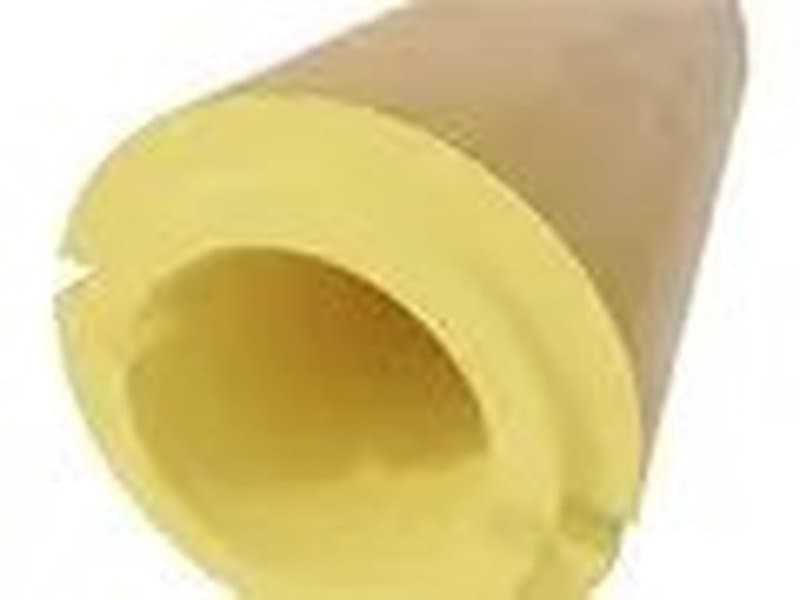 Скорлупа ППУ 630 х 80 покрытие стеклопластик