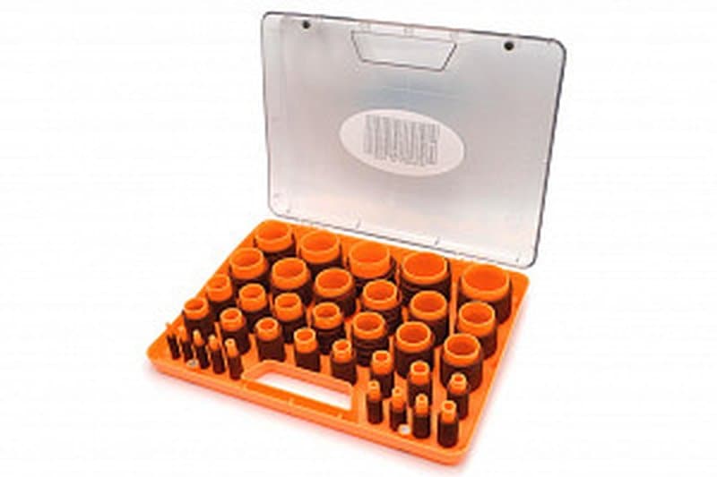 Набор колец фторкаучуковых уплотнительных O-Ring FKM75 KOBELCO 417шт