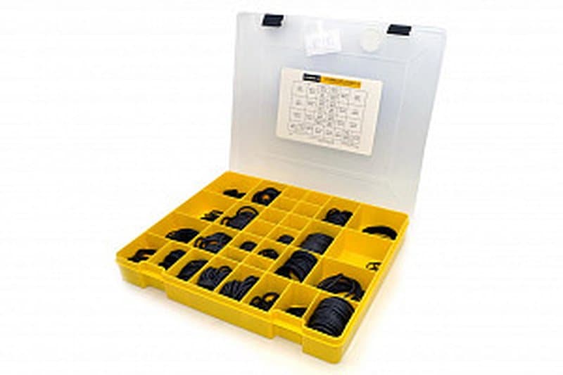 Набор колец резиновых уплотнительных O-Ring NBR90 KOBELCO 555шт