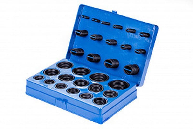 Набор колец резиновых уплотнительных O-Ring NBR70 Метр. (№5В) 382шт