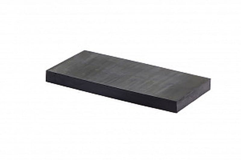 Техпластина резиновая на отвал (скребок) 500х250х40 мм (8 шт металлических тросов d 8 мм)