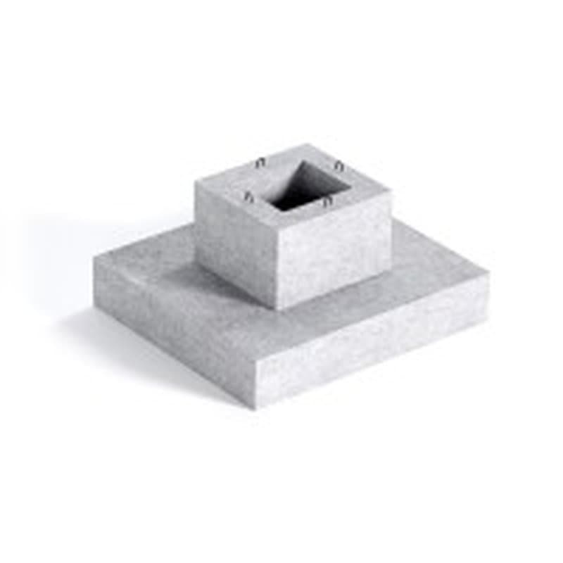 Ф1 фундамент Серия 3.501.1-165