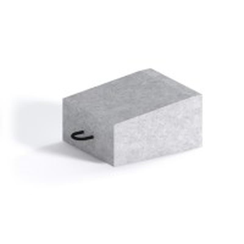 Б-2-20-40 блок бетонный