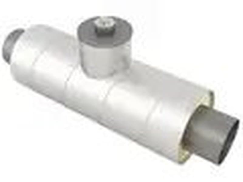 Кран шаровой Балломакс Ду250 б/ш г/д оцинк 273х10/450 ППУ-ОЦ H=2501-3000мм