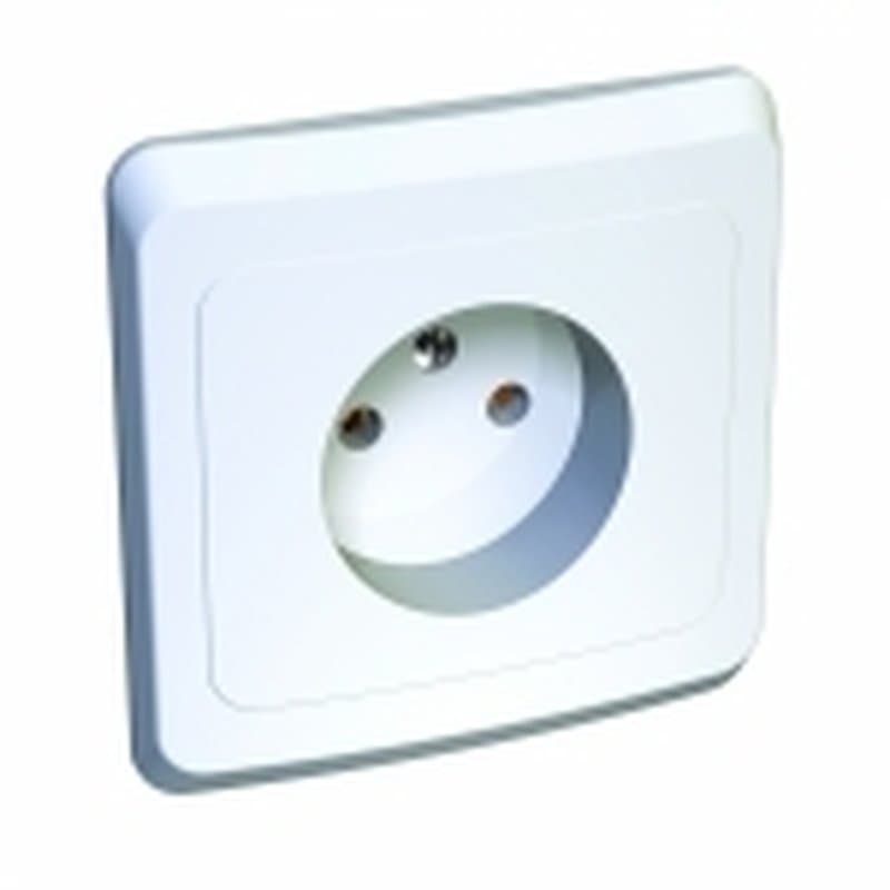 Розетка силовая (штепсельная) PC16-001B