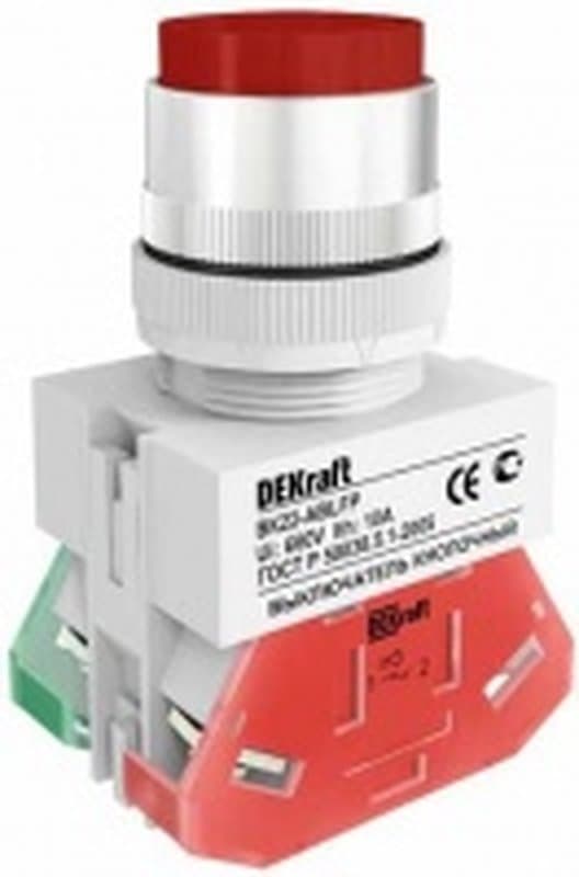 Нажимная кнопка (кнопочный выключатель/переключатель) в сборе 25020DEK