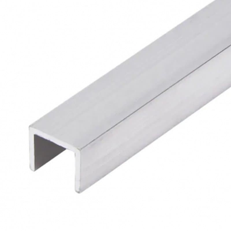 Швеллер алюминиевый 40x40x4