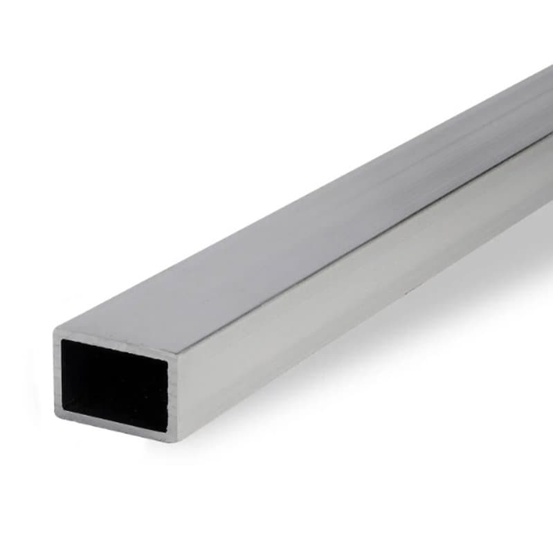 труба алюминиевая прямоугольная 80x50x4