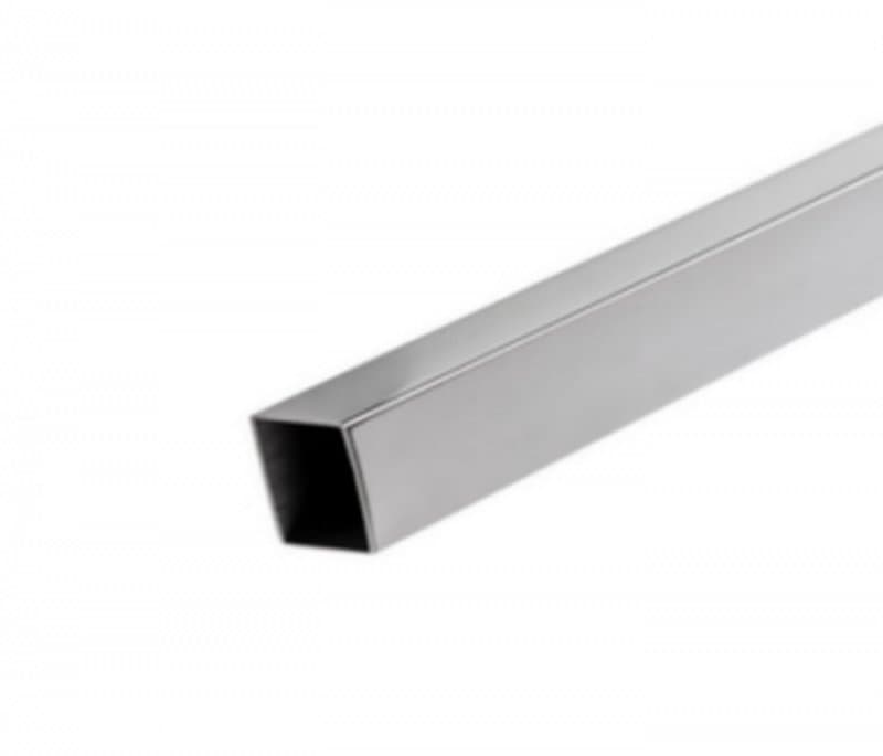 трубы нержавеющие электросварные ЭСВ квадратные 40x1.2 матовая EN 10219-2