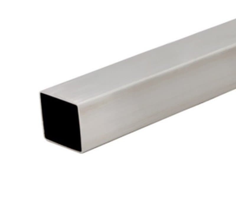 трубы нержавеющие электросварные ЭСВ квадратные 40x1.2 шлиф ASTM A554