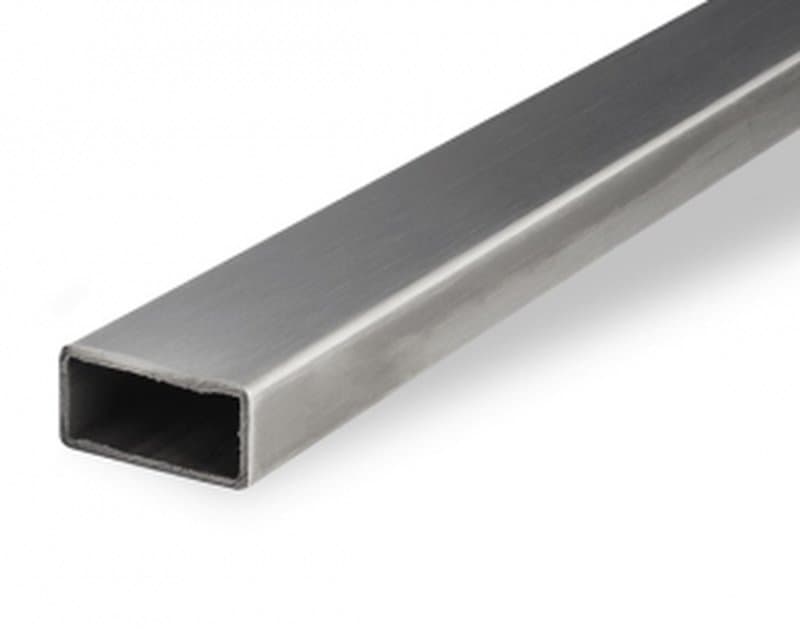 трубы нержавеющие электросварные ЭСВ прямоугольные 30x15x1.5 шлиф имп ASTM A554