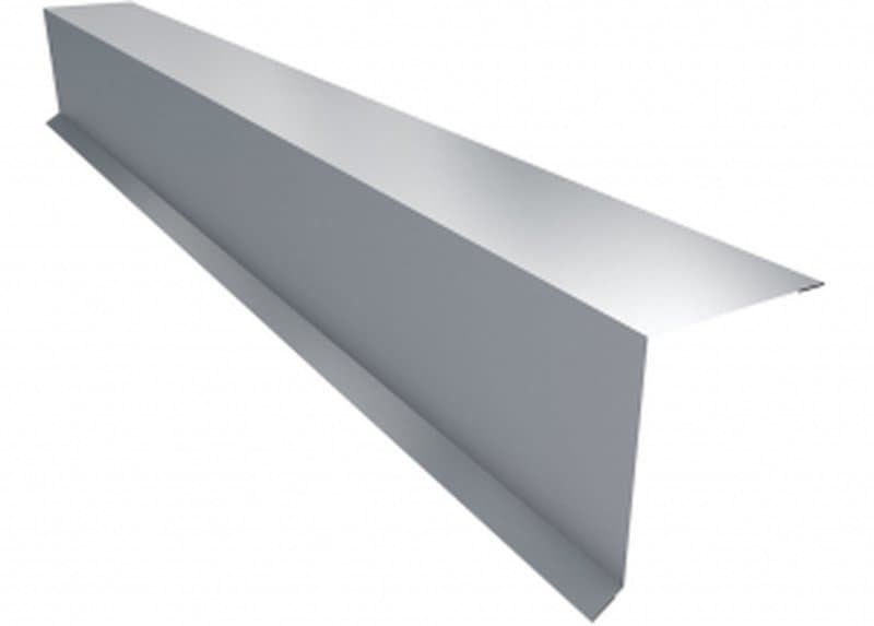 Планка торцевая 0,45х100х125х2000 оц