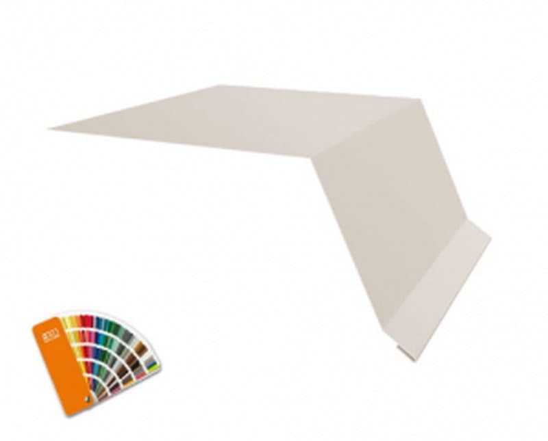 планка капельник 0,45х100х55х2000 цвет под заказ